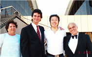 Karl with Dr.Steve Watson and Alfred Fenech